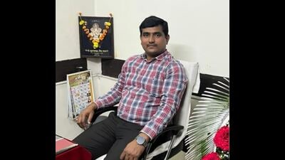 Police arrested Vikas Shelke and seized an additional MD stock of 44.790 kg, with a market value of ₹44,79,80,000, from him. (HT PHOTO) Police arrested Vikas Shelke and seized an additional MD stock of 44.790 kg, with a market value of ₹44,79,80,000, from him. (HT PHOTO)