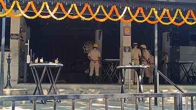 Rameshwaram cafe blast shook Bengaluru with the BJP lobbing charges against the Congress government in Karnataka. (PTI) Rameshwaram cafe blast shook Bengaluru with the BJP lobbing charges against the Congress government in Karnataka. (PTI)