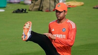 Shubman Gill resumes training ahead of fifth Test
