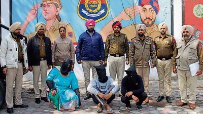 The accused include a transgender person and two sanitary workers who worked at the civil hospital. (HT Photo) The accused include a transgender person and two sanitary workers who worked at the civil hospital. (HT Photo)