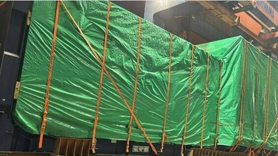 Ship suspected to contain dual-use consignment for Pak's nuclear programme stopped at Mumbai port (PTI)