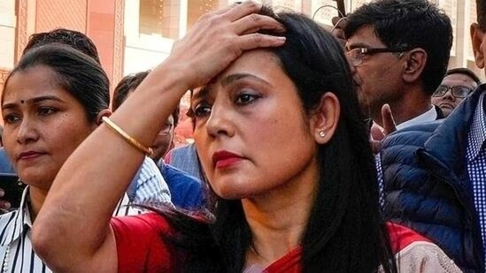 Trinamool Congress leader Mahua Moitra.
