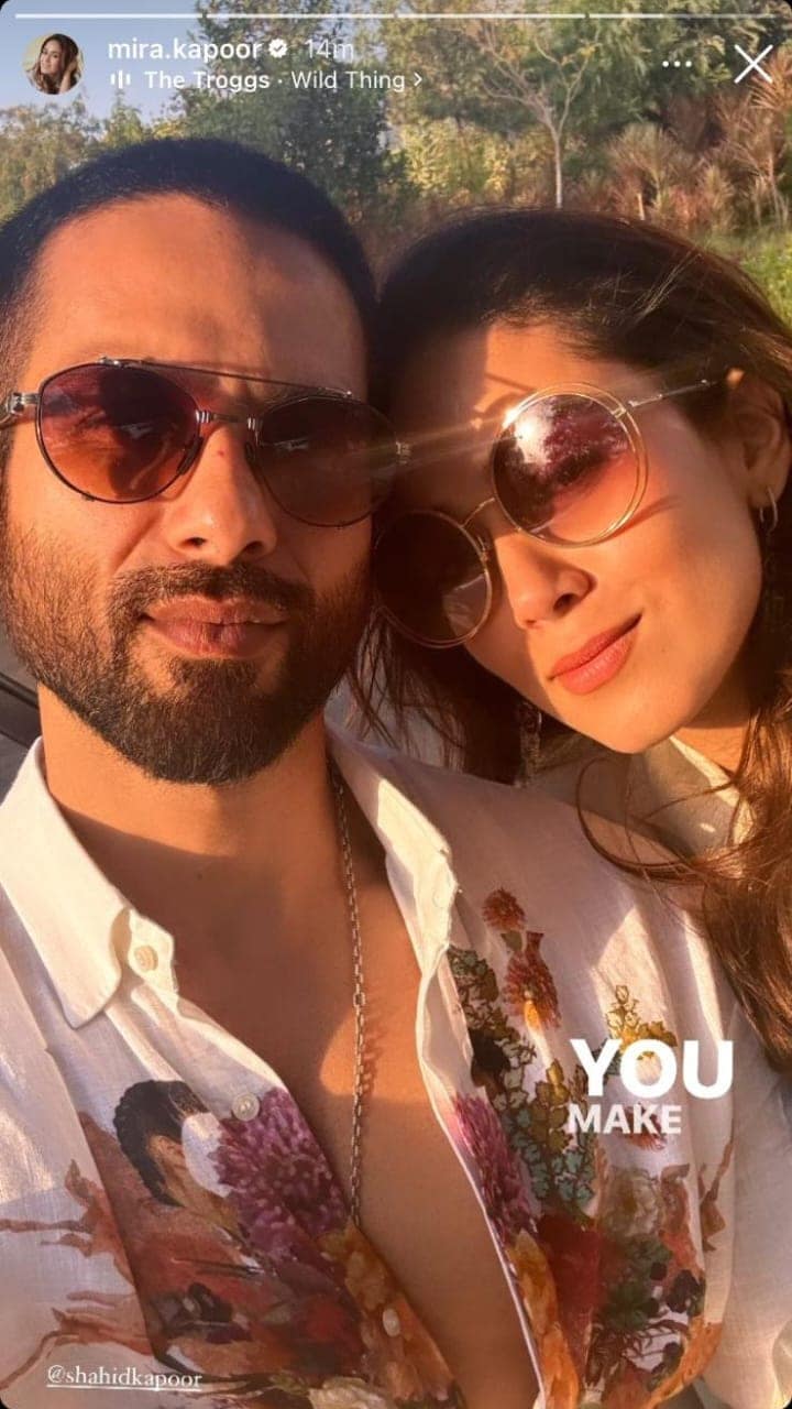 Mira Kapoor via her Instagram Stories.