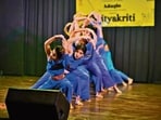 Members of Adagio, the choreography society of Kamala Nehru College.