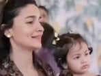 Alia Bhatt and Anant Ambani have a sweet moment with Raha Kapoor. Alia Bhatt and Anant Ambani have a sweet moment with Raha Kapoor.