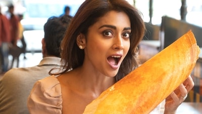 Actor Shriya Saran poses for HT City. (Satish Bate/ HT) Actor Shriya Saran poses for HT City. (Satish Bate/ HT)