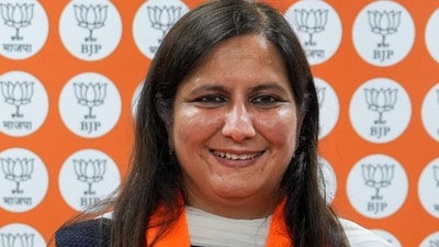 New Delhi: BJP Delhi General Secretary Kamaljeet Sehrawat interacts with the media after being named to contest from the West Delhi seat in BJP�s first list of candidates for the upcoming Lok Sabha elections, in New Delhi, Saturday, March 2, 2024. (PTI Photo/Manvender Vashist Lav) (PTI03_02_2024_000325B) (PTI) New Delhi: BJP Delhi General Secretary Kamaljeet Sehrawat interacts with the media after being named to contest from the West Delhi seat in BJP�s first list of candidates for the upcoming Lok Sabha elections, in New Delhi, Saturday, March 2, 2024. (PTI Photo/Manvender Vashist Lav) (PTI03_02_2024_000325B) (PTI)