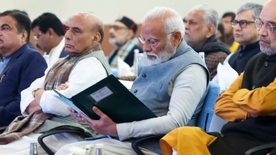 PM Modi chaired the Council of Ministers meeting on Sunday (PTI) (PTI) PM Modi chaired the Council of Ministers meeting on Sunday (PTI) (PTI)