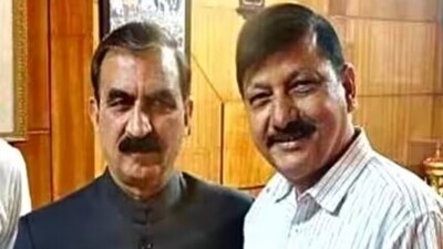 Himachal CM Sukhvinder Sukhu and rebelled MLA Rajinder Rana (File ) Himachal CM Sukhvinder Sukhu and rebelled MLA Rajinder Rana (File )
