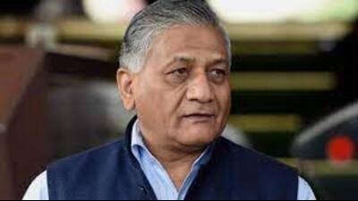 There is no certainty on if General (retd) VK Singh would be renominated from Ghaziabad from where he won by a record margin in 2019 (file)