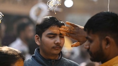 Maha Shivratri is also a night of vigil, with devotees staying awake, chanting prayers, singing hymns, and meditating on the glory of Lord Shiva. (HT Photo/Deepak Gupta) Maha Shivratri is also a night of vigil, with devotees staying awake, chanting prayers, singing hymns, and meditating on the glory of Lord Shiva. (HT Photo/Deepak Gupta)