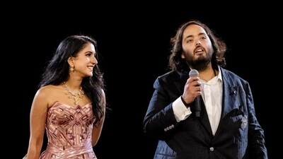 Anant Ambani made a heartfelt speech about Radhika Merchant during their pre-wedding festivities. Anant Ambani made a heartfelt speech about Radhika Merchant during their pre-wedding festivities.