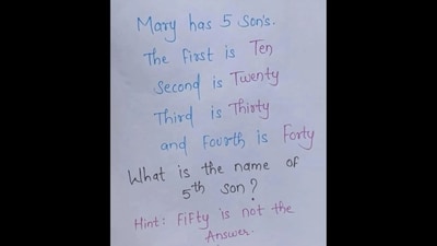 This brain teaser has left people baffled. Can you solve it? (Threads/@succesqote) This brain teaser has left people baffled. Can you solve it? (Threads/@succesqote)