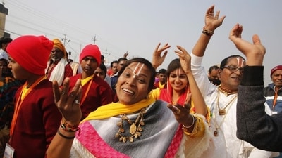 Maha Shivratri, a significant Hindu festival honoring Lord Shiva, is celebrated fervently by millions of devotees worldwide. According to the Hindu calendar, Maha Shivratri falls annually on the fourteenth day of the dark (waning) half of the lunar month of Phalguna or Magha. This year, Maha Shivratri will be observed on March 8th. (AP) Maha Shivratri, a significant Hindu festival honoring Lord Shiva, is celebrated fervently by millions of devotees worldwide. According to the Hindu calendar, Maha Shivratri falls annually on the fourteenth day of the dark (waning) half of the lunar month of Phalguna or Magha. This year, Maha Shivratri will be observed on March 8th. (AP)