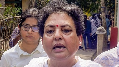 Rekha Sharma called out a US-based writer and journalist for calling India unsafe and asked whether he ever filed a police complaint over the incidents that he wrote on X. (PTI)