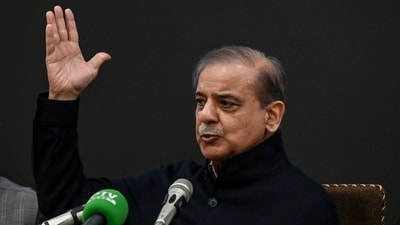 Pakistan Muslim League-Nawaz (PML-N) party leader Shehbaz Sharif was elected as prime minister of Pakistan. (AFP) Pakistan Muslim League-Nawaz (PML-N) party leader Shehbaz Sharif was elected as prime minister of Pakistan. (AFP)