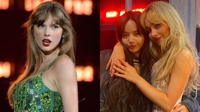 BLACKPINK's Lisa and Sabrina Carpenter reunited at Taylor Swift's Singapore Eras Tour Day 2 concert on Sunday. (X) BLACKPINK's Lisa and Sabrina Carpenter reunited at Taylor Swift's Singapore Eras Tour Day 2 concert on Sunday. (X)