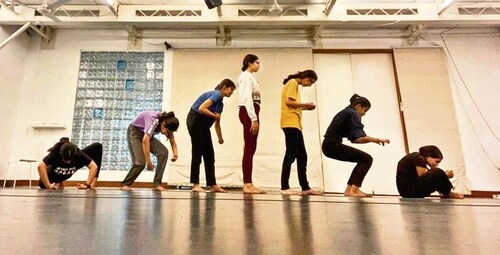 Attending students were also taught contemporary and jazz moves at the workshop. Attending students were also taught contemporary and jazz moves at the workshop.