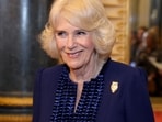 Britain's Queen Camilla smiles during a reception for the BBC's 500 Words Finalists at Buckingham Palace on February 28, 2024 in London, Britain (Chris Jackson/Pool via REUTERS)