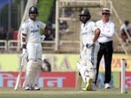 India's Yashasvi Jaiswal and Rohit Sharma during fourth Test match against England