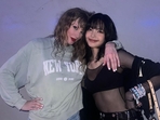 BLACKPINK's Lisa and Taylor Swift pose together at Singapore concert