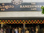 Rameshwaram cafe blast site, in Bengaluru. (PTI) Rameshwaram cafe blast site, in Bengaluru. (PTI)