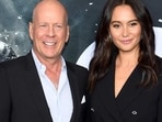 Bruce Willis with his wife Emma Heming Willis. Bruce Willis with his wife Emma Heming Willis.