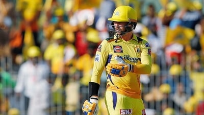 Chennai Super Kings opener Devon Conway (IPL Twitter) Chennai Super Kings opener Devon Conway (IPL Twitter)