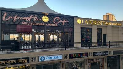 Laforestta Café at Sapphire Mall in Sector 90 in Gurugram on Monday. (Parveen Kumar/HT Photo) Laforestta Café at Sapphire Mall in Sector 90 in Gurugram on Monday. (Parveen Kumar/HT Photo)