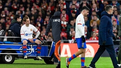 Frenkie de Jong and Pedri sustained injuries during the La Liga clash against Athletic Bilbao.