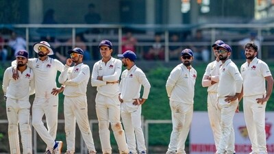 Mumbai record-extending 48th Ranji Trophy final. Mumbai record-extending 48th Ranji Trophy final.