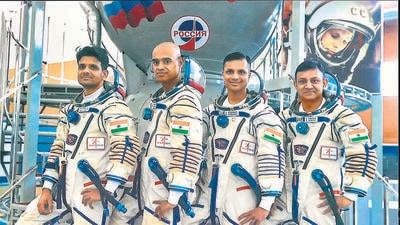 Out of the four astronaut designates, three will be selected to fly in the final mission. (PTI) Out of the four astronaut designates, three will be selected to fly in the final mission. (PTI)