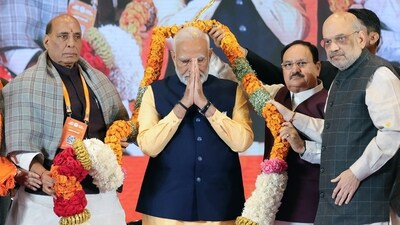 Union Ministers and BJP leaders Amit Shah, Rajnath Singh and party national president JP Nadda added 'Modi Ka Parivar' on their social media bio supporting Prime Minister Narendra Modi (ANI file) Union Ministers and BJP leaders Amit Shah, Rajnath Singh and party national president JP Nadda added 'Modi Ka Parivar' on their social media bio supporting Prime Minister Narendra Modi (ANI file)
