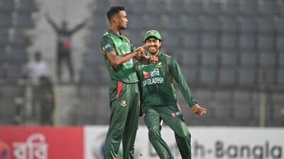 Shoriful Islam taunts Sri Lankan team with 'timed-out' celebration Shoriful Islam taunts Sri Lankan team with 'timed-out' celebration