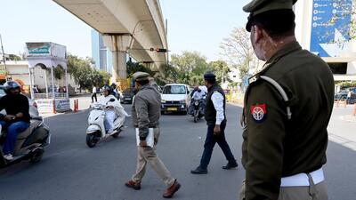 The hit-list prepared by the Noida traffic police is about those who have over unpaid 50 e-fines against them. (Sunl Ghosh/HT Photo) The hit-list prepared by the Noida traffic police is about those who have over unpaid 50 e-fines against them. (Sunl Ghosh/HT Photo)