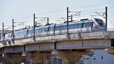 The officials said the fare for the 34km section that is operational will be rolled out soon. (Sakib Ali/HT Photo)