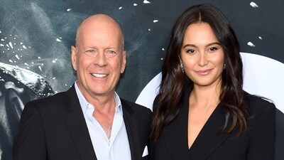 Bruce Willis with his wife Emma Heming Willis. Bruce Willis with his wife Emma Heming Willis.