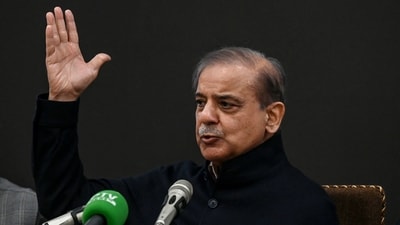 Pakistan Muslim League-Nawaz (PML-N) party leader Shehbaz Sharif was elected as prime minister of Pakistan. (AFP)