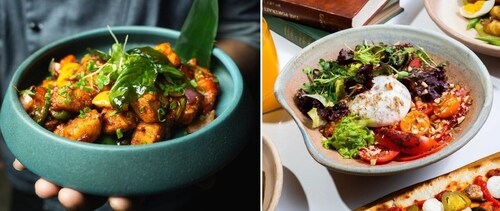 Neuma's Bburrata and one8Commune's Pearl barley and sundried tomato risotto (Instagram) Neuma's Bburrata and one8Commune's Pearl barley and sundried tomato risotto (Instagram)