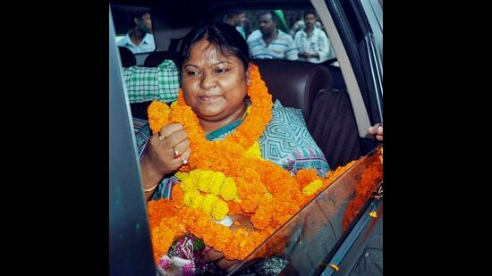 JMM MLA Sita Soren. (PTI)