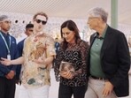 Anant Ambani-Radhika Merchant wedding: Bill Gates and Mark Zuckerberg are seen. 