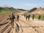 This handout picture released by the Israeli army shows troops on the ground in the Gaza Strip, amid ongoing battles between Israel and the Palestinian militant group Hamas. This handout picture released by the Israeli army shows troops on the ground in the Gaza Strip, amid ongoing battles between Israel and the Palestinian militant group Hamas.