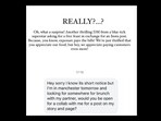 Snapshot of the text message sent by the influencer. Snapshot of the text message sent by the influencer.