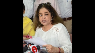 A police official stated that they had received a letter from the MP that she wished to withdraw the complaint. “We will be deciding on the next course of action,” said the official. (HT File Photo)