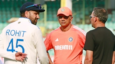 India's captain Rohit Sharma, coach Rahul Dravid and BCCI chief selector Ajit Agarkar (ANI) India's captain Rohit Sharma, coach Rahul Dravid and BCCI chief selector Ajit Agarkar (ANI)