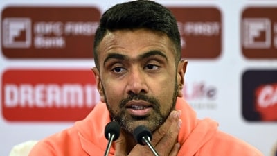 India's Ravichandran Ashwin speaks during a press conference in Dharamsala (AFP) India's Ravichandran Ashwin speaks during a press conference in Dharamsala (AFP)