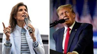 Nikki Haley continues to trail in the polls conducted by 537, showing that she is more than 60 points behind Donald Trump. (AP) Nikki Haley continues to trail in the polls conducted by 537, showing that she is more than 60 points behind Donald Trump. (AP)
