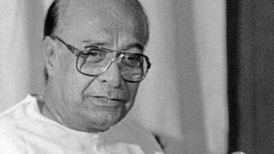 Former Odisha chief minister Biju Patnaik. (HT File Photo)