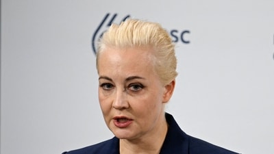 Yulia Navalnaya, wife of late Russian opposition leader Alexei Navalny (AFP) Yulia Navalnaya, wife of late Russian opposition leader Alexei Navalny (AFP)