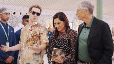 Anant Ambani-Radhika Merchant wedding: Bill Gates and Mark Zuckerberg are seen.
